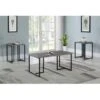 Hartsook 3-piece Occasional Set Weathered Grey And Black -Baxton Acme Shop 3229ee42 8dd3 4f9e 9536 1b42a5571ee3