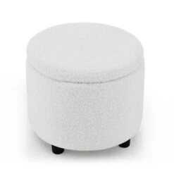 Swivel Barrel Chair With Storage Ottoman - Grey 32 Swivel Barrel Chair With Storage Ottoman - Grey -Baxton Acme Shop 3241f0a3 7388 4257 ae39 df23eca4e49e