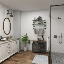 Gray Metal Industrial Cabinet With Numbers And Text - 17"W X 36"L X 32"H - Grey - Square -Baxton Acme Shop 336eb5aa 891a 4e83 b962 50b96c9e1769