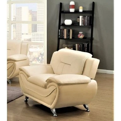 Michael Segura Modern Upholstered Sofa And Chair Living Room Set - Red 16 Michael Segura Modern Upholstered Sofa And Chair Living Room Set - Red - Image 14