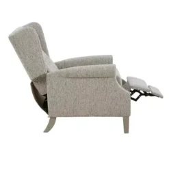 Grey Multi Giselle Push Back Recliner -Baxton Acme Shop 367e3a73 8376 4b53 9c13 2e9caf2b59b9
