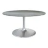 Star City Dining Table - Grey/Silver -Baxton Acme Shop 3788cf65 ec31 4cd9 9089 0fc9b08cfb43