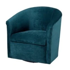 Ellery Modern Microfiber Swivel Accent Chair By Greyson Living - Ash Grey -Baxton Acme Shop 3a084533 026f 4650 9fec 95a6a9b465cf