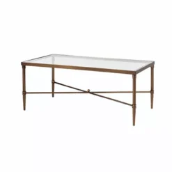 Iris Bronze Rectangle Coffee Table -Baxton Acme Shop 3a217bb7 8aec 4dfa a5b8 a5497426ce46