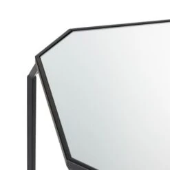 Glitzhome Modern Metal Glass Accent Table Nesting Side Table(Set Of 2) - Octagon-Black -Baxton Acme Shop 3c96b733 8c1e 40fe 8a31 cb8ceccac855