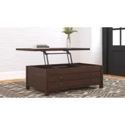 Warm Brown Camiburg Lift Top Cocktail Table -Baxton Acme Shop 3e5964a5 e23f 471f a1fe 75245dbd7228