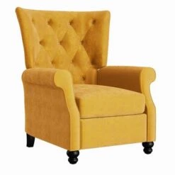 Copper Grove Plush Pushback Recliner Chairs (Set Of 2) - Mustard Gold 36 Copper Grove Plush Pushback Recliner Chairs (Set Of 2) - Mustard Gold -Baxton Acme Shop 3ff6c25d 3748 40f9 9d7a 9c7ab349fe50