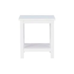 Davison End Table Antique White -Baxton Acme Shop 402d9cee 79dc 4386 b5b3 1e4dcace5235