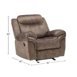 Velvet Upholstered Glider Recliner - Grey 15 Velvet Upholstered Glider Recliner - Grey -Baxton Acme Shop 40d9c37b 2e80 4ace bf82 e1f97606c212