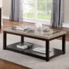 Transitional Dark Walnut Coffee Table -Baxton Acme Shop 4148063a ebe7 4416 a01c ddb119bd77ae