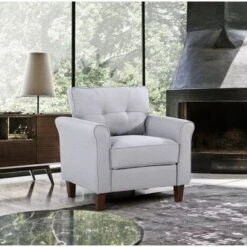 Kouchouk 3 Piece Living Room Set - Drak Grey -Baxton Acme Shop 415f3b57 d1cc 4481 a6fd b79e40740730