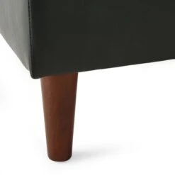 Malinta Contemporary Tufted Chaise Lounge By Christopher Knight Home - 66.75" L X 31.50" W X 33.00" H - Dark Brown + Espresso -Baxton Acme Shop 416f00f0 2b67 4831 b6ab a7d9ae13d6ad