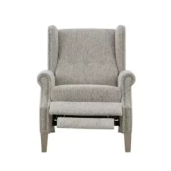 Grey Multi Giselle Push Back Recliner -Baxton Acme Shop 41be41ee 06da 497e a7ee 6c211347c338