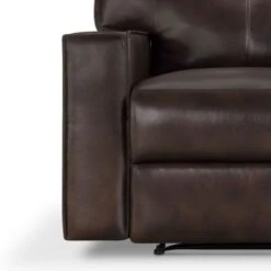 Abbyson Easley Top Grain Leather Dual Power Recliner - Camel -Baxton Acme Shop 4243b80b 425f 4ddf 8ec0 df541e90251e