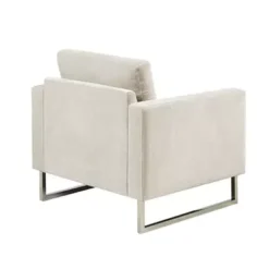 Ivory Madden Accent Chair -Baxton Acme Shop 426d3849 513d 43b0 a293 5d578af43a59