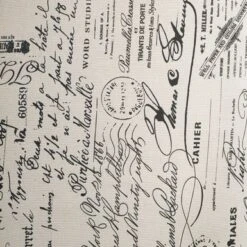 Leona Bench Linen Script -Baxton Acme Shop 42710b36 bb1a 44ca 9346 8f3075e598a1