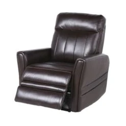 Colfax Power Reclining Top Grain Leather Chair By Greyson Living - Brown -Baxton Acme Shop 4544f9b2 f616 4a0e 87f6 fe8d1b44ef17