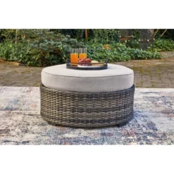 Harbor Court Ottoman With Cushion -Baxton Acme Shop 46258560 d2b0 4cb2 9d82 3056bbc9e3d6