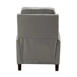 Gaspar Mid-Century Modern Pushback Recliner With Nailhead Trim By HULALA HOME - DOVE -Baxton Acme Shop 469a59a9 f0dd 440c 8a87 8dc461134142