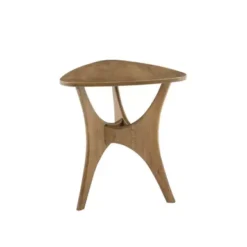 Rowan Triangle Wood Side Table -Baxton Acme Shop 46a9c130 a488 4149 b37f 0e6e2b97fcd7