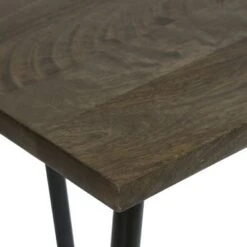 Darke Modern Industrial Handmade Mango Wood Console Table By Christopher Knight Home - 42.00" L X 20.00" W X 30.75" H - Brown + Black -Baxton Acme Shop 479cee84 af5b 4542 b59e 74bdaed735c6