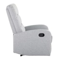 Carson Carrington Marielle Recliner Chair - Cream Fabric -Baxton Acme Shop 4858d5b4 06c8 41d2 a014 0d0fb3dafd1e