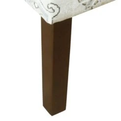 Porch & Den Holman Medallion Pattern Upholstered Swoop Armchair - Blue Ikat Print -Baxton Acme Shop 4a239cd5 4cd0 4061 abd6 98f97f1e4038