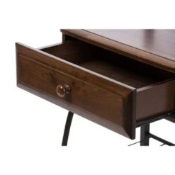 Urban Designs Jevenci Vintage Industrial Black Finished Metal Nightstand -Baxton Acme Shop 4ae28143 af2a 4e79 b890 ec24207a6406