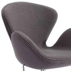 MOS Mid-Century Modern Wool Swivel Adjustable Accent Lounge Chair - Citron Yellow -Baxton Acme Shop 4badb2cd 17cf 47ca 80fa f4c036645230