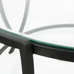 Black Tarrin Occasional Table Set (3/CN) -Baxton Acme Shop 4c210fc5 210f 41ad a225 5f355e95fb48