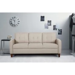 Morrigan Tufted Mid-Century 2 Piece Living Room Set Sofa & Loveseat - Light Gray -Baxton Acme Shop 4c97ae7b a511 449f 9342 98e17d12af1e