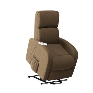 Strick & Bolton Modern Power Recline And Lift Chair With Heat And Massage - Chestnut Brown 3 Strick & Bolton Modern Power Recline And Lift Chair With Heat And Massage - Chestnut Brown