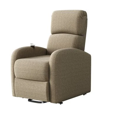 Strick & Bolton Modern Power Recline And Lift Chair With Heat And Massage - Chestnut Brown 18 Strick & Bolton Modern Power Recline And Lift Chair With Heat And Massage - Chestnut Brown - Image 16