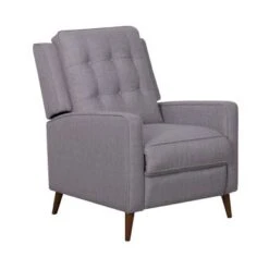 Abbyson Indio Mid Century Pushback Recliner - Charcoal -Baxton Acme Shop 4ed502ea be43 42f8 8686 e66bb924587a