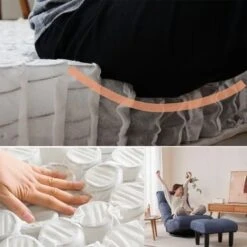 Lazy Sofa Tatami Balcony Rocking Recliners Adjustable Chair - Navy -Baxton Acme Shop 4edef974 ffa5 4675 880a 8974ec1330c8