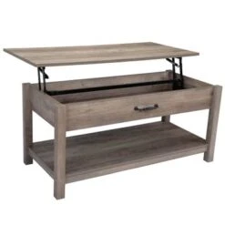 Lift Top Coffee Table With Storage - Grey - No Drawers -Baxton Acme Shop 500254f3 b8d6 44e6 8af0 a105cffc2b16