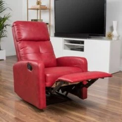 Samedi PU Leather Recliner Club Chair By Christopher Knight Home - Black -Baxton Acme Shop 50820e20 4f2a 42a2 8622 8a0267546dd2
