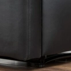 Samedi PU Leather Recliner Club Chair By Christopher Knight Home - Black -Baxton Acme Shop 5270e507 3850 428b a6fe 336df7409196