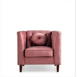 Fancher Kittleson Classic Chesterfield Chair - Black -Baxton Acme Shop 5357da3e 4e4e 4d67 9fba ac02d3b42632