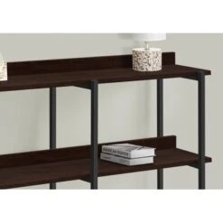 Accent Table/ Console/ Entryway/ Narrow/ Sofa/ Living Room/ Bedroom/ Metal/ Laminate/ Brown/ Black/ Contemporary/ Modern -Baxton Acme Shop 540f709f b9ad 4654 a867 218164a841d7