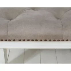 Kanwyn Upholstered Ottoman Coffee Table -Baxton Acme Shop 5417a937 d91f 4273 b257 70eac7335725