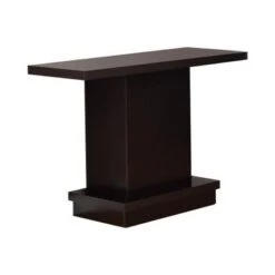 Pedestal Sofa Table Cappuccino -Baxton Acme Shop 552e7c60 9343 43c9 85f8 c6eda283f780