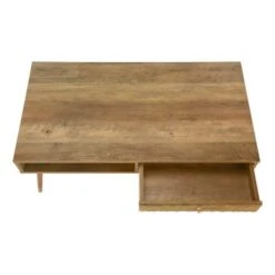 Coffee Table/ Accent/ Cocktail/ Rectangular/ Storage/ Living Room/ 44"L/ Wood/ Laminate/ Walnut/ Mid Century -Baxton Acme Shop 576b5b9c f6e4 4b62 ac1f 4adca3c2e5c9