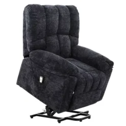 Arnold Power Lift Recliner, Midnight -Baxton Acme Shop 579cbd90 d777 4219 ba90 4e314d6e633b