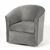 Ellery Modern Microfiber Swivel Accent Chair By Greyson Living - Ash Grey -Baxton Acme Shop 5916db28 9856 4c41 bf0a 5bc1293d7c35