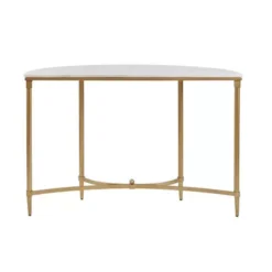 Cosette White/Gold Console Table -Baxton Acme Shop 5bcf938c df4c 49b9 8d86 ad3e4a839f63
