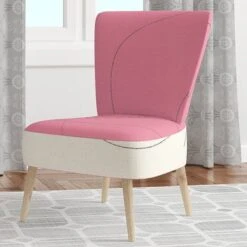 Designart "Geometric Neapolitan II" Upholstered Shabby Chic Accent Chair - Arm Chair - Slipper Chair -Baxton Acme Shop 5d8a8ae1 7632 4788 8116 b0d8f5c7715f
