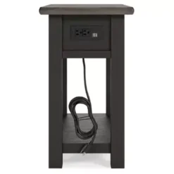 Two-tone Tyler Creek Chair Side End Table -Baxton Acme Shop 5db411ab 6c2b 49d0 abd1 24d320938a87