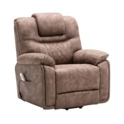 Nestfair Power Lift Recliner With Adjustable Massage And Heating System - Brown -Baxton Acme Shop 5f7ecb76 ef99 4e37 a1ea dc369c395cce