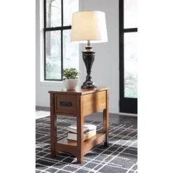 Brown Breegin Chair Side End Table -Baxton Acme Shop 606792eb 0eb0 4d3e 968d f7a87056c9a6